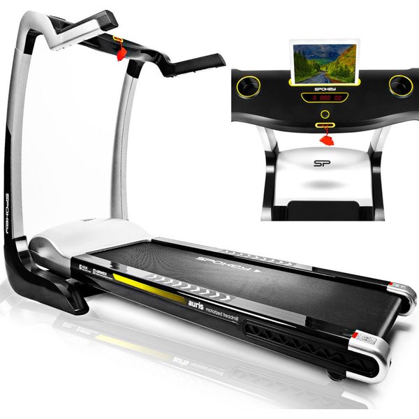 Bieżnia elektryczna Auris + smartband Spokey