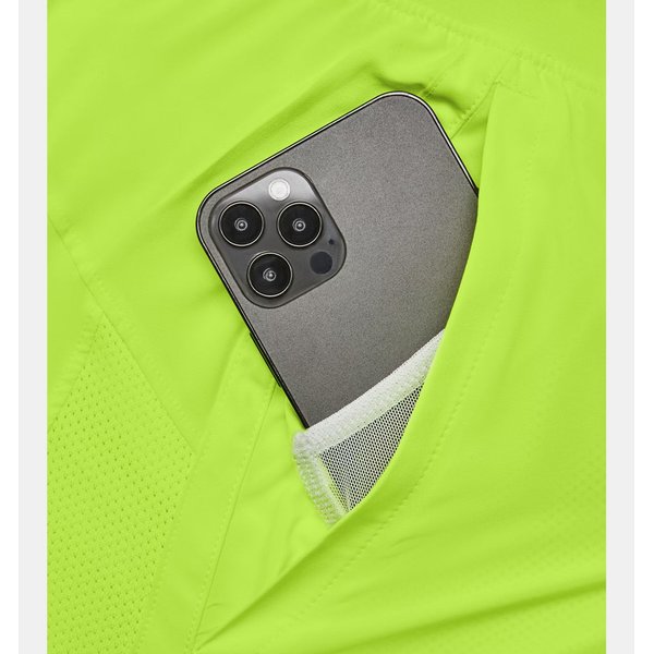Spodenki męskie Launch 5'' Under Armour - High Vis Yellow / Reflective