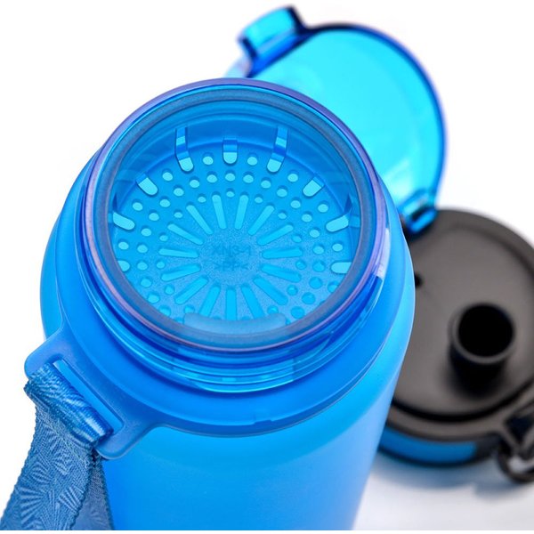 Bidon sportowy 500ml Meteor - niebieska