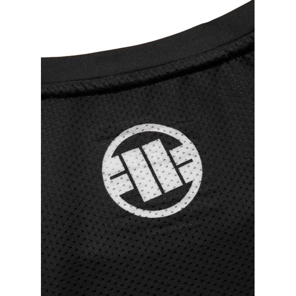 Longsleeve męski Mesh Performance Pro Plus Dot Camo 2 Pitbull West Coast - czarna/czerwona