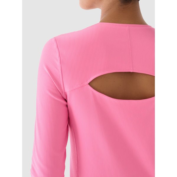 Longsleeve damski TFLOF250 4F - różowy