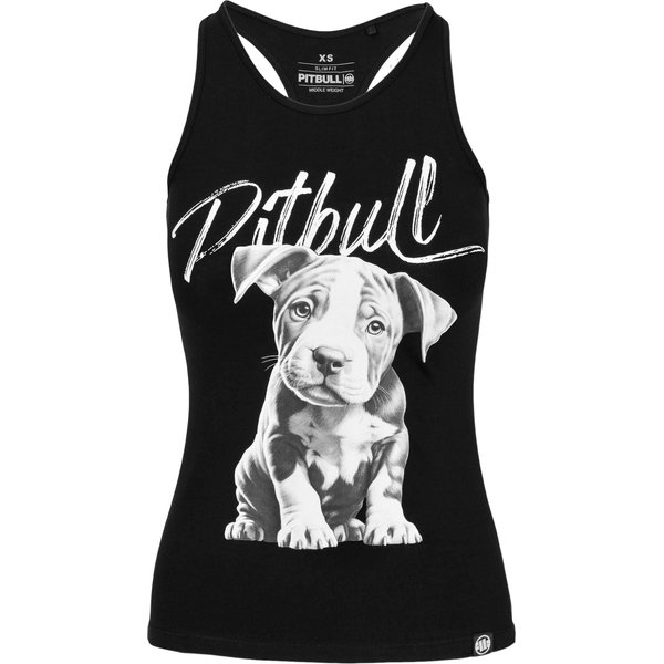 Bezrękawnik damski Tank Top Puppy Pitbull West Coast