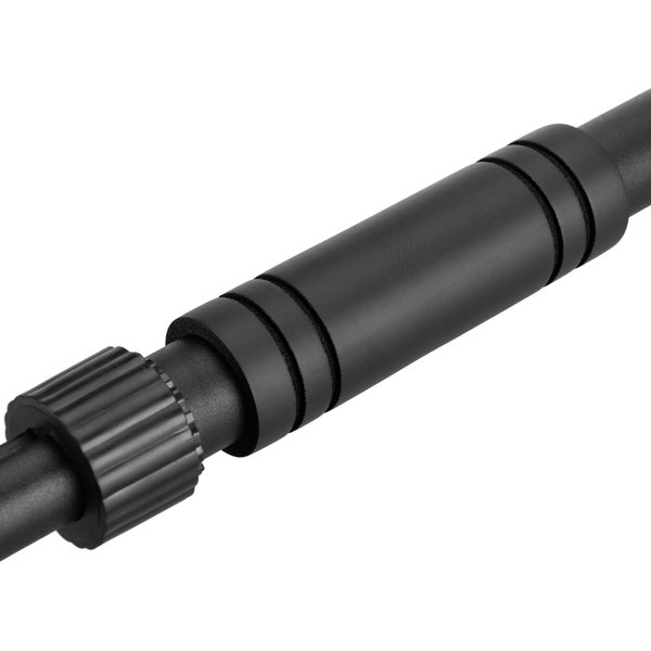 Drążek rozporowy do podciągania 70-100cm Gymtek - czarny