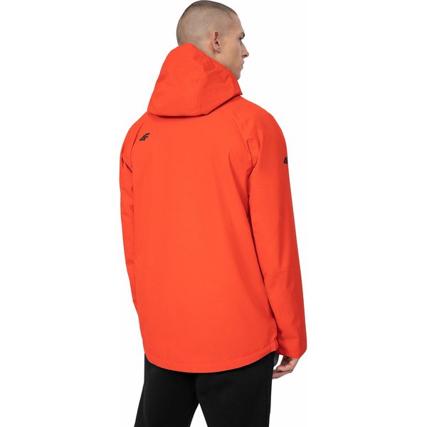 Kurtka męska 4FSS23TTJAM081 4F - pomarańczowa