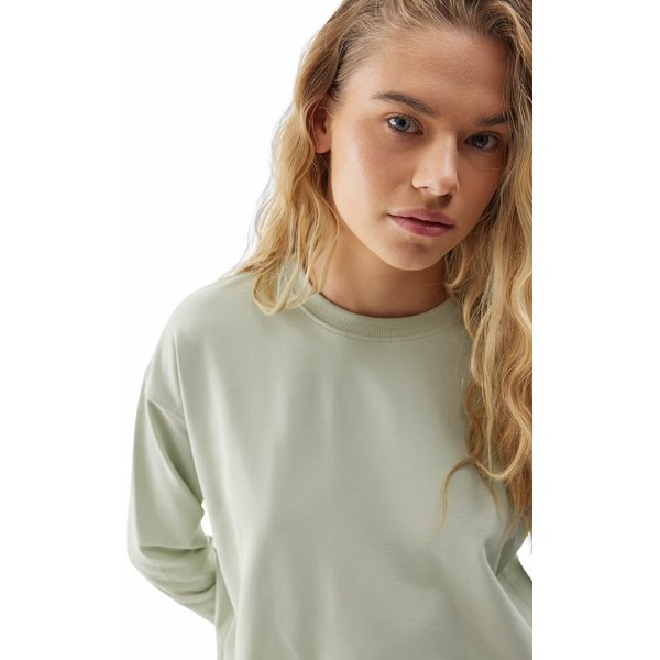 Bluza damska 4FAW23TSWSF699 4F - jasna zieleń