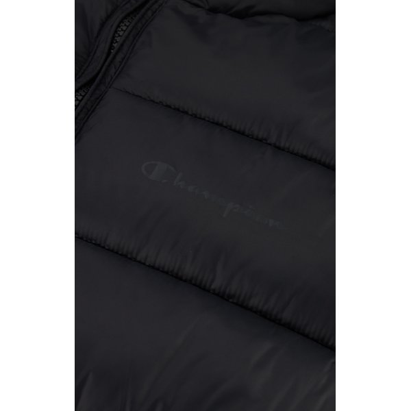 Kurtka puchowa męska Lightweight Hooded Jacket Champion - black