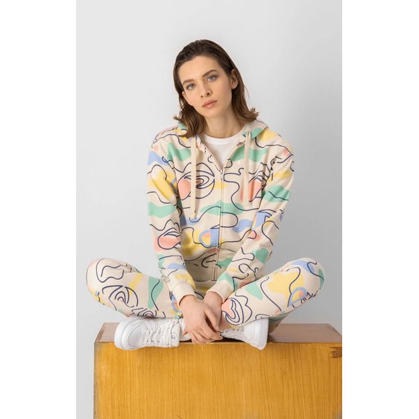 Dres damski All-Over Pattern Full Zip Champion