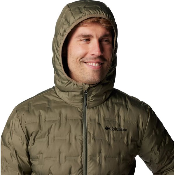 Kurtka puchowa męska Delta Ridge II Down Hooded Columbia - Stone Green