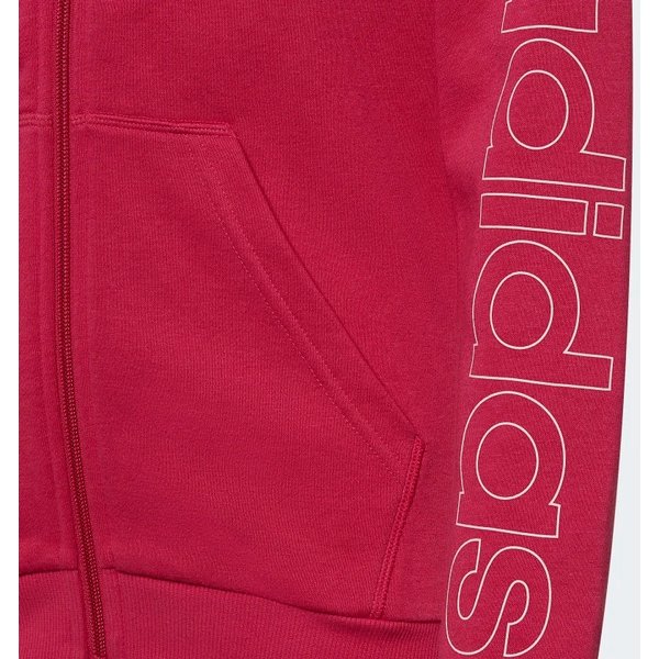 Bluza juniorska Essentials Full-Zip Hoodie Adidas - pink