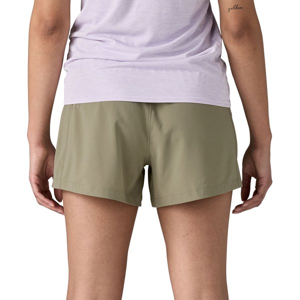 Spodenki damskie Terrebonne Trail Shorts Patagonia - River Rock Green