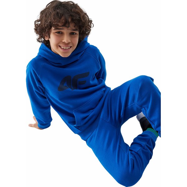 Bluza chłopięca 4FJWSS24TSWSM0925 4F - kobalt