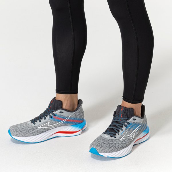 Buty do biegania Wave Inspire 21 Mizuno - Pearl Blue/White/Blue Pace