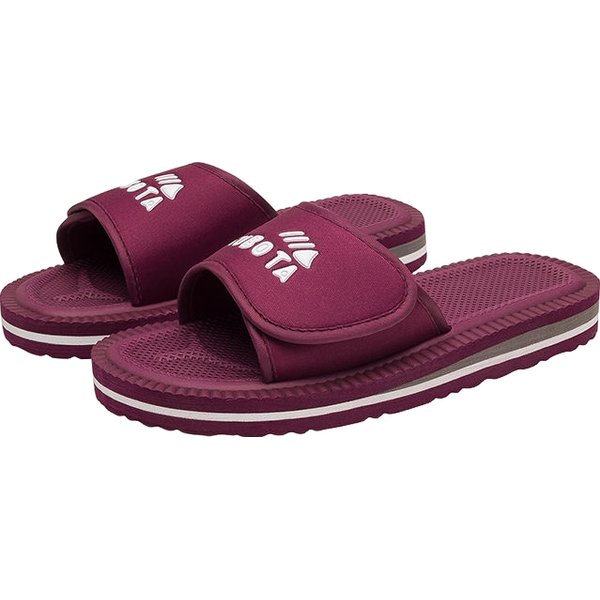 Klapki Rzep Wm's Kubota - bordowy