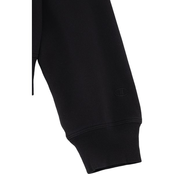 Bluza damska Vintage Wash Cropped Full-Zip Champion - Black