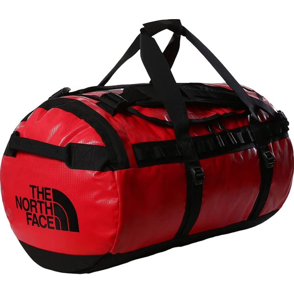 Torba z funkcją plecaka Base Camp Duffel M 71L The North Face - Red/Black