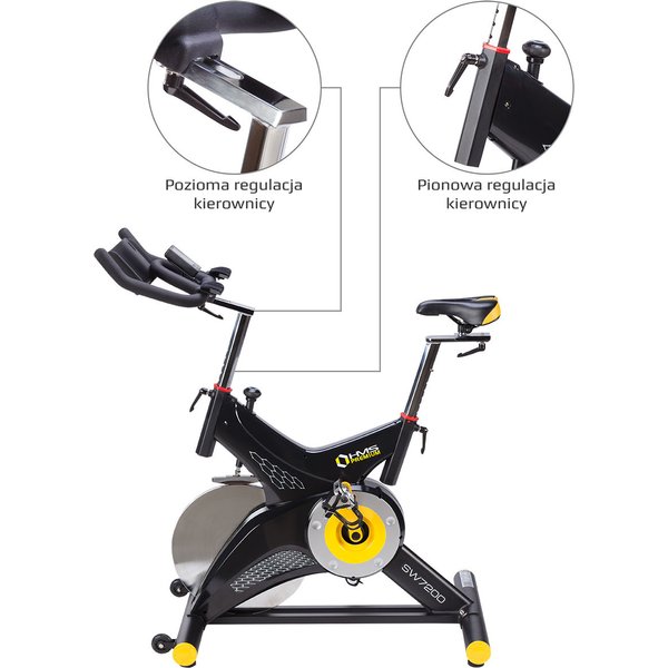 Rower spinningowy SW7200 HMS Premium
