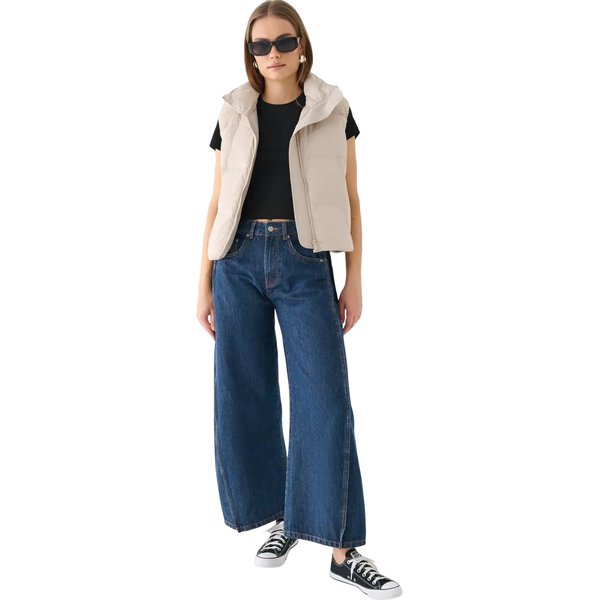 Koszulka, crop top damski OTHWAW24TTSHF2139 Outhorn - głęboka czerń