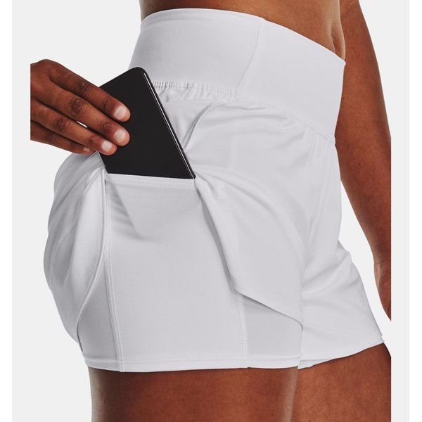 Spodenki damskie Flex Woven 2w1 Under Armour - White