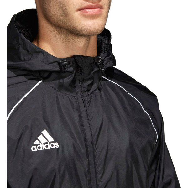 Kurtka Przeciwdeszczowa Męska Core 18 Rain Adidas - Black/white