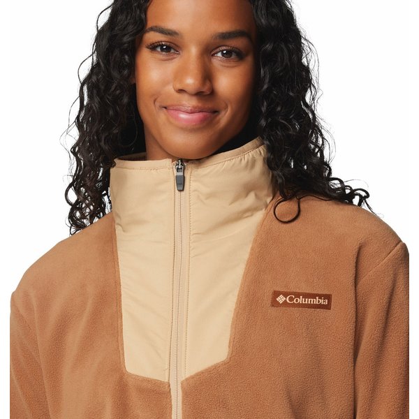 Polar damski Sequoia Grove Full Zip Fleece Columbia - Camel Brown, Canoe