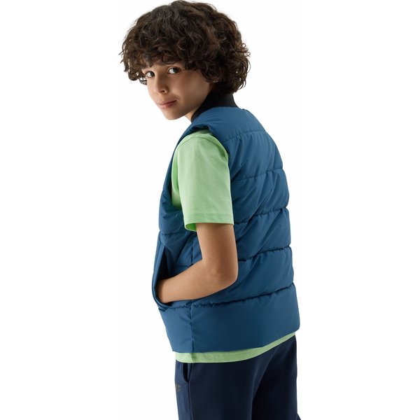 Kamizelka puchowa chłopięca 4FJWSS24TVJAM084 4F