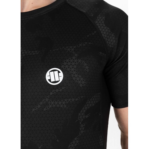 Koszulka męska Mens Rash T-S Net Camo 2 Pitbull West Coast