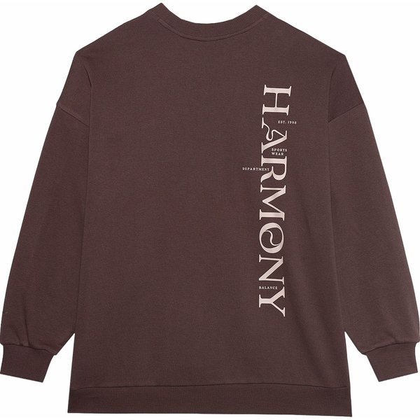 Bluza damska 4FWSS24TSWSF1055 4F - ciemny brązowy