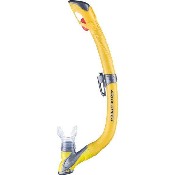 Zestaw do nurkowania juniorski Aura + Evo: maska+fajka+worek Aqua-Speed - żółty