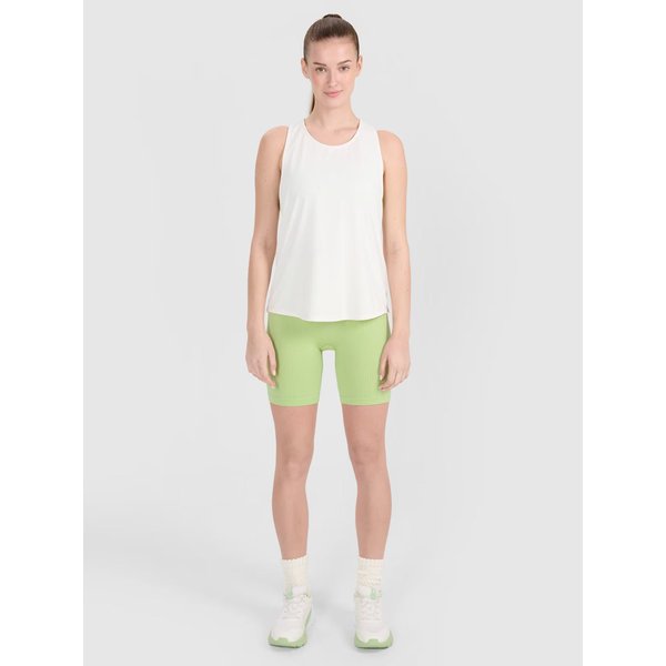 Bezrękawnik damski TFSLF412 4F - złamana biel