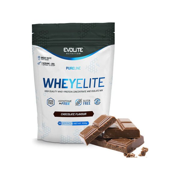 WheyElite 900g chocolate Evolite