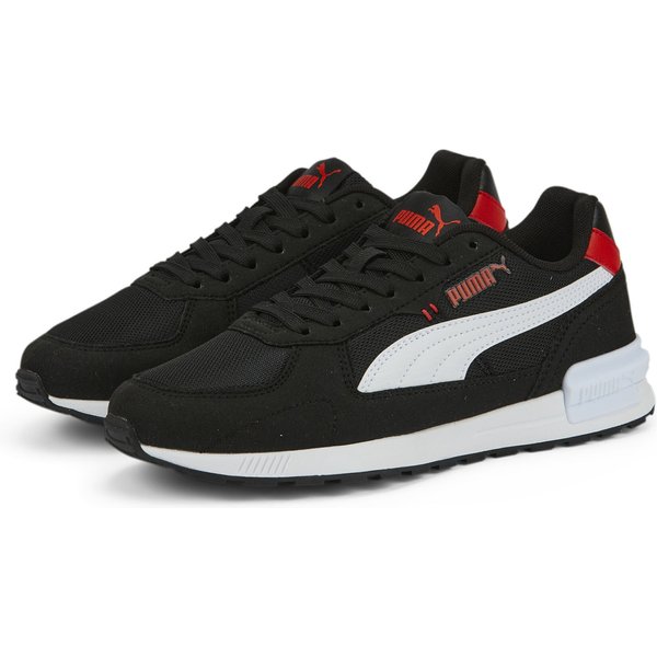 Buty Graviton Jr Puma - Black-White-Red