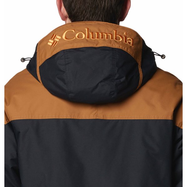 Kurtka puchowa męska Challenger II Insulated Pullover Columbia - Black, Camel Brown