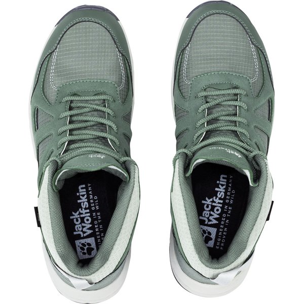 Buty trekkingowe Woodland 2 Texapore Mid Wm's Jack Wolfskin - zielone