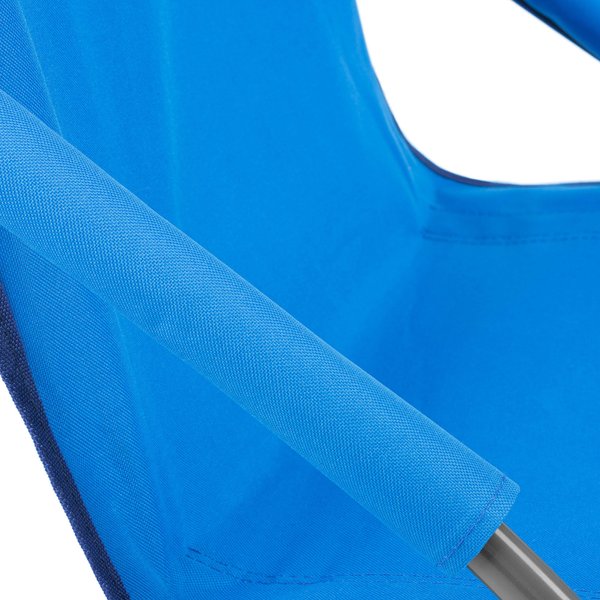 Krzesło turystyczne leżak Outtec WYPRZEDAŻ - niebieski