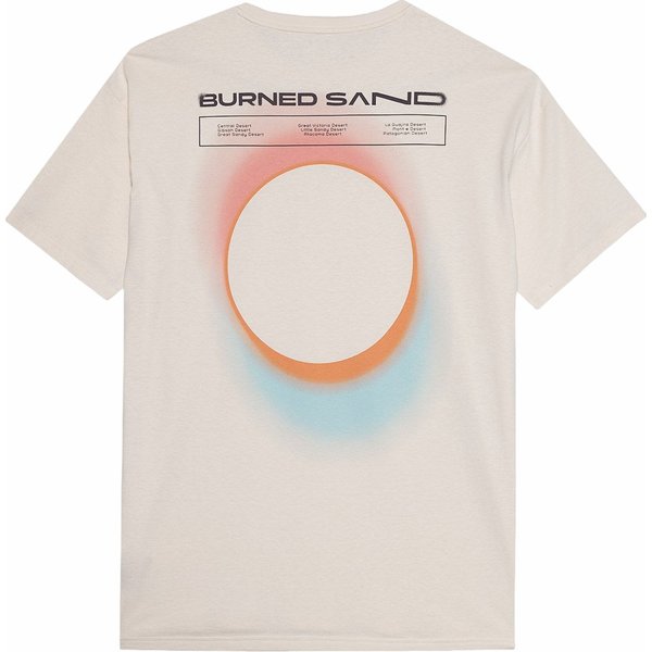 Koszulka męska 4FWSS24TTSHM1286 4F - beż