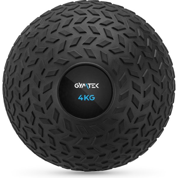 Piłka lekarska SlamBall Tire Black 4kg Gymtek