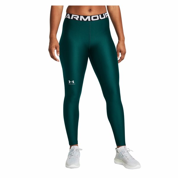 Legginsy damskie Authentics Under Armour - zielone