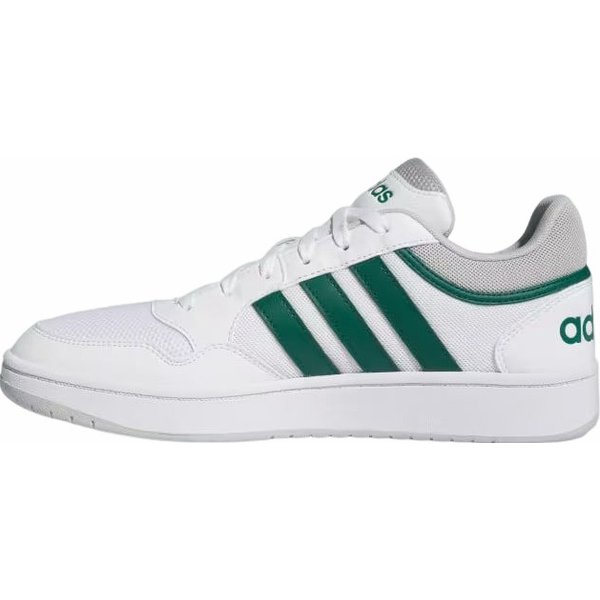 Buty Hoops 3.0 Adidas - białe/zielone