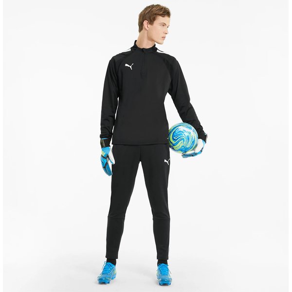 Spodnie dresowe męskie TeamLiga Training Puma - czarne