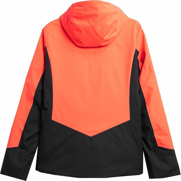 Kurtka narciarska damska 4FAW23TJACF121 4F - koral neon