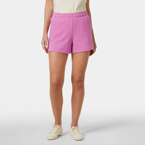 Spodenki damskie Core Sweat Shorts Helly Hansen - meta pink
