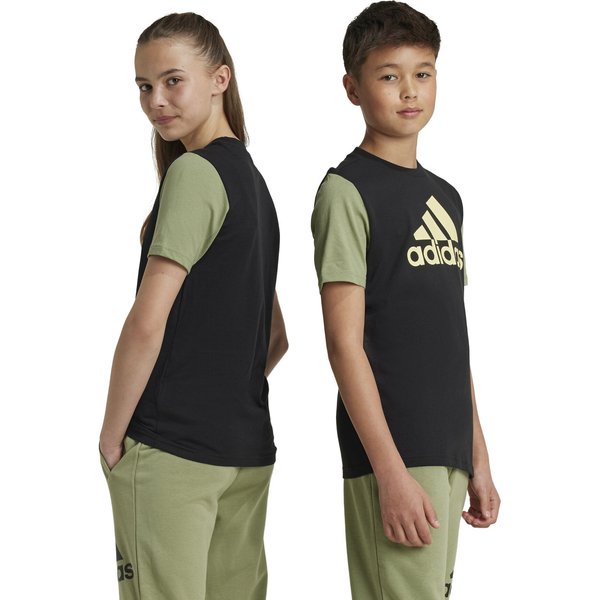 Koszulka juniorska Essentials Big Logo Colorblock Adidas
