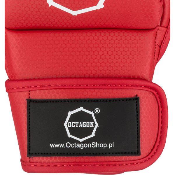 Rękawice MMA Kevlar Octagon - red