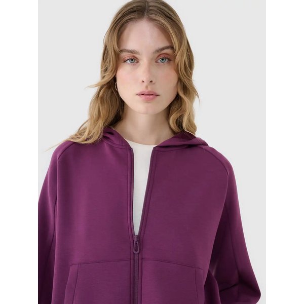 Bluza damska TSWSF1577 4F - ciemny fiolet