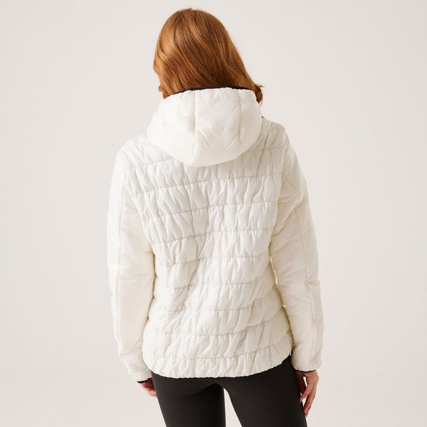 Kurtka puchowa damska Heatherly Regatta - blanc de blanc