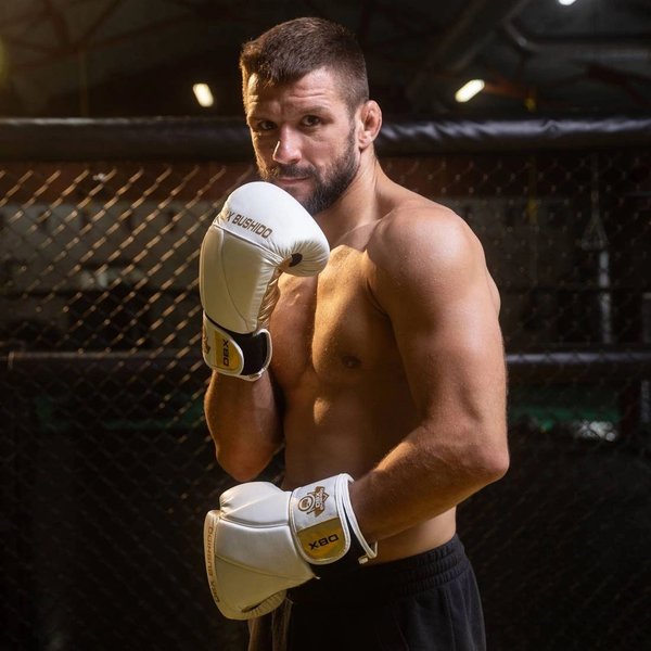 Rękawice bokserskie Hammer Bushido - white