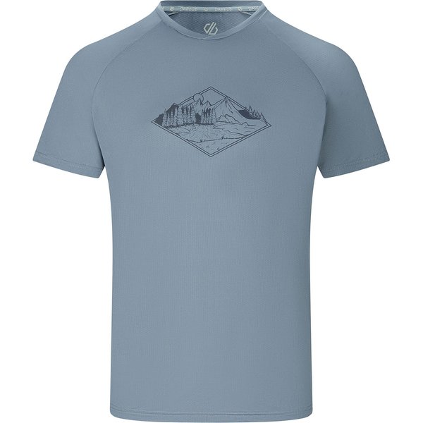 Koszulka męska Tech II Tee Dare2B - mercury
