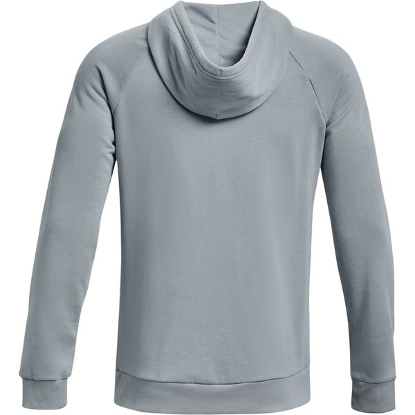 Bluza męska Rival Fleece Big Logo Hoodie Under Armour - Harbor Blue / Onyx White