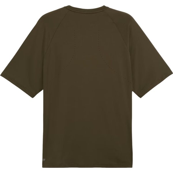 Koszulka męska Cloudspun ThermoAdapt Perf Tee Puma - Dark Olive