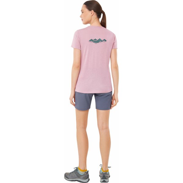 Koszulka damska Morain Viking - różowa